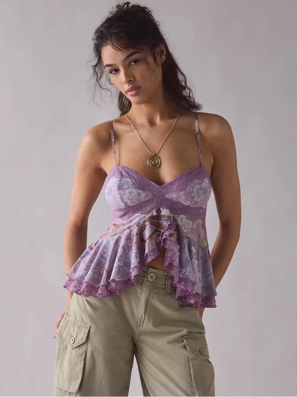 KIMCHI BLUE lace cami top